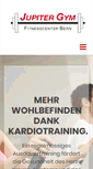 Mobile Screenshot of jupitergym.ch